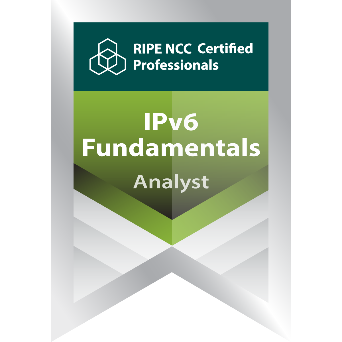 IPv6 Fundamentals Anaylyst badge