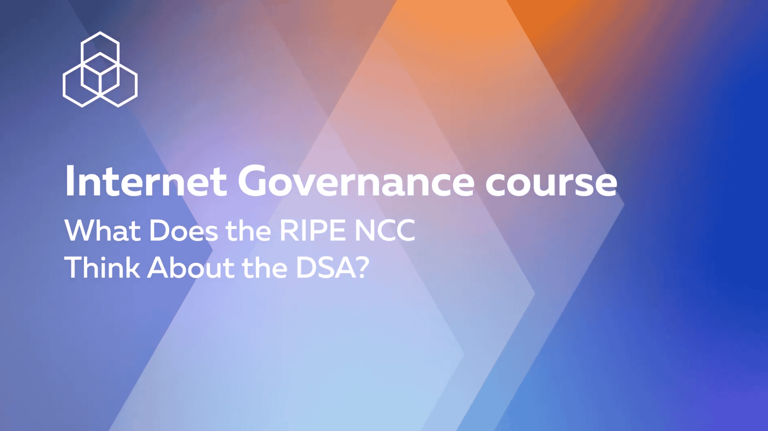 What does the RIPE NCC think about the Digital Services Act?